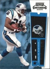 Tim Biakabutuka 2000 Playoff Contenders card