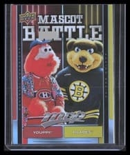 2025-26 Upper Deck MVP Mascot Battle Youppi!/Blades The Bruin #MB-6 card
