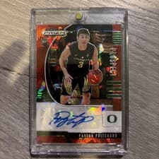 Payton Pritchard 2020 Panini Prizm Draft Picks Autographs card