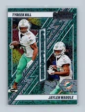 2024 Panini Contenders Power Players Jaylen Waddle / Tyreek Hill #9 card