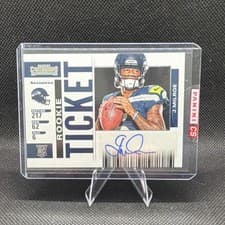 Jalen Milroe 2025 Panini Select Contenders Rookie Ticket card