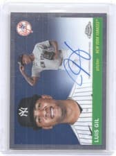 2025 Topps Chrome Platinum Autographs Luis Gil #CPA-LG card