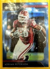 2019 Panini Prizm Draft Picks Adrian Peterson #5