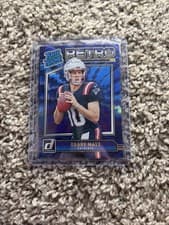 Drake Maye 2024 Panini Donruss Rated Rookies Retro card