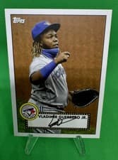 Vladimir Guerrero Jr 2021 Topps 1952 Redux card