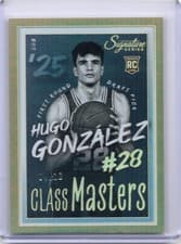 2025-26 Panini Signature Series Class Masters Hugo Gonzalez #16 card