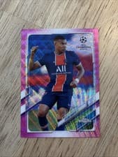 2020 Topps Chrome UEFA Champions League Kylian Mbappe #95