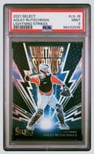 Adley Rutschman 2021 Panini Select Lightning Strikes card