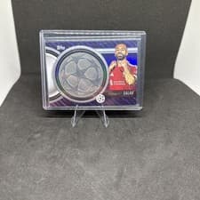 2025-26 Topps UEFA Club Competitions Starball Commemorative Relics Mohamed Salah #SCR-MS card