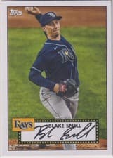 Blake Snell 2021 Topps 1952 Redux card