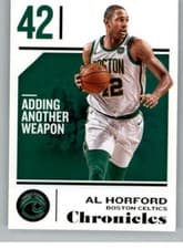 2019 2018 Panini Chronicles Al Horford #2