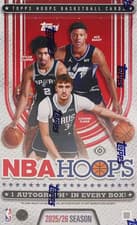 2026 2025 Topps NBA Hoops Hobby Box