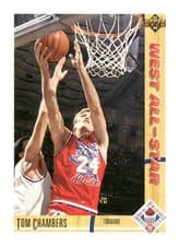 Tom Chambers 1991-92 Upper Deck Base Set card