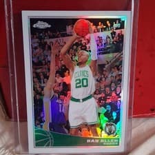 2009 Topps Chrome Ray Allen Refractor #7
