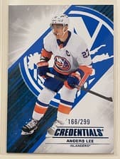 2024-25 Upper Deck Credentials Base Set Anders Lee #94 card