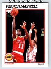Vernon Maxwell 1991-92 Hoops Base Set card