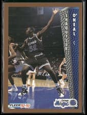 Shaquille O'Neal 1992 Fleer card