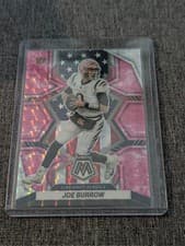 Joe Burrow 2022 Panini Mosaic card
