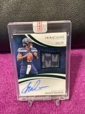 2025 Panini Immaculate Rookie Patch Autographs Jalen Milroe #108