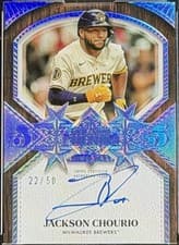 2025 Topps Five Star Five Tool Phenom Autographs Jackson Chourio #FTPA-JCH card