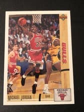 Michael Jordan 1991 Upper Deck card