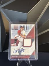 2026 Topps Major League Material Autographs Spencer Strider #MLM2-SST card