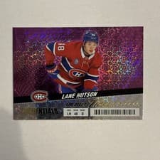 2024-25 Upper Deck Credentials Base Set Lane Hutson #126 card