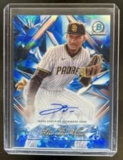 2025 Bowman Sapphire Edition Selections Autographs Leo De Vries #SSA-LD card