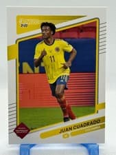 Juan Cuadrado 2021 Panini Donruss Road to Qatar card