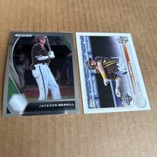 2022 2021 Panini Prizm Draft Picks Jackson Merrill #PDP27