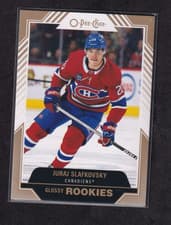 Juraj Slafkovsky 2022 Upper Deck O Pee Chee Glossy card