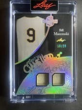 2025 Leaf Spectacular Baseball When it Was A Game Used Bill Mazeroski #WU-2 card