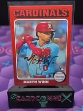 Masyn Winn 2024 Topps Heritage card