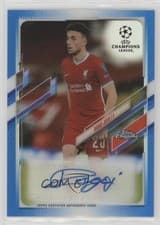 Diogo Jota 2020 Topps Chrome UEFA Champions League Autographs card