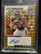 2024 Panini Mosaic Autographs Mosaic Rudi Johnson #AM-RJN