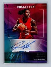 2024-25 Hoops Hoops Ink Jabari Walker #HI-JWB card