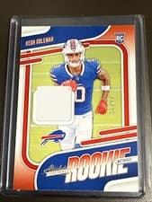 Keon Coleman 2024 Panini Absolute Absolute Rookie Materials card