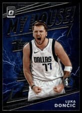 Luka Doncic 2019 Panini Donruss Optic My House card