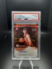 2024-25 Hoops Hot Signatures Rookies Reed Sheppard #HSR-SHP card