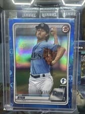 Joe Ryan 2020 Bowman Draft 1st Edition card