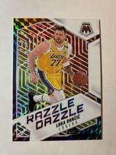2024-25 Panini Mosaic Razzle Dazzle Luka Doncic #4 card
