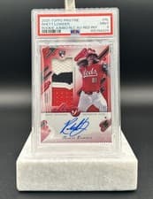 2025 Topps Pristine Rookie Jumbo Autograph Relics Rhett Lowder #RJAR-RL card