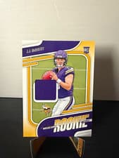 J.J. McCarthy 2024 Panini Absolute Absolute Rookie Materials card