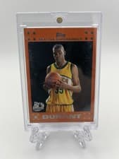 Kevin Durant 2007 Topps Rookie Card card