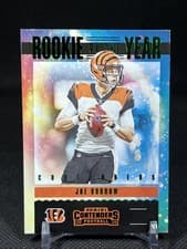 Joe Burrow 2020 Panini Contenders Rookie of the Year card