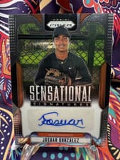 2025 Panini Prizm Sensational Signatures Josuar Gonzalez #SS-JG card