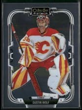 2025-26 O-Pee-Chee Platinum Base Set Dustin Wolf #162 card