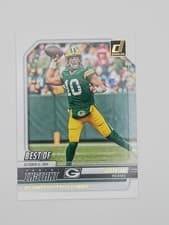 Jordan Love 2025 Donruss Best of Instant card