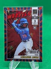 2025 Donruss Diamond Marvels Luisangel Acuna #14 card