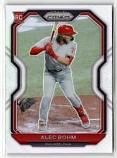 Alec Bohm 2021 Panini Prizm card